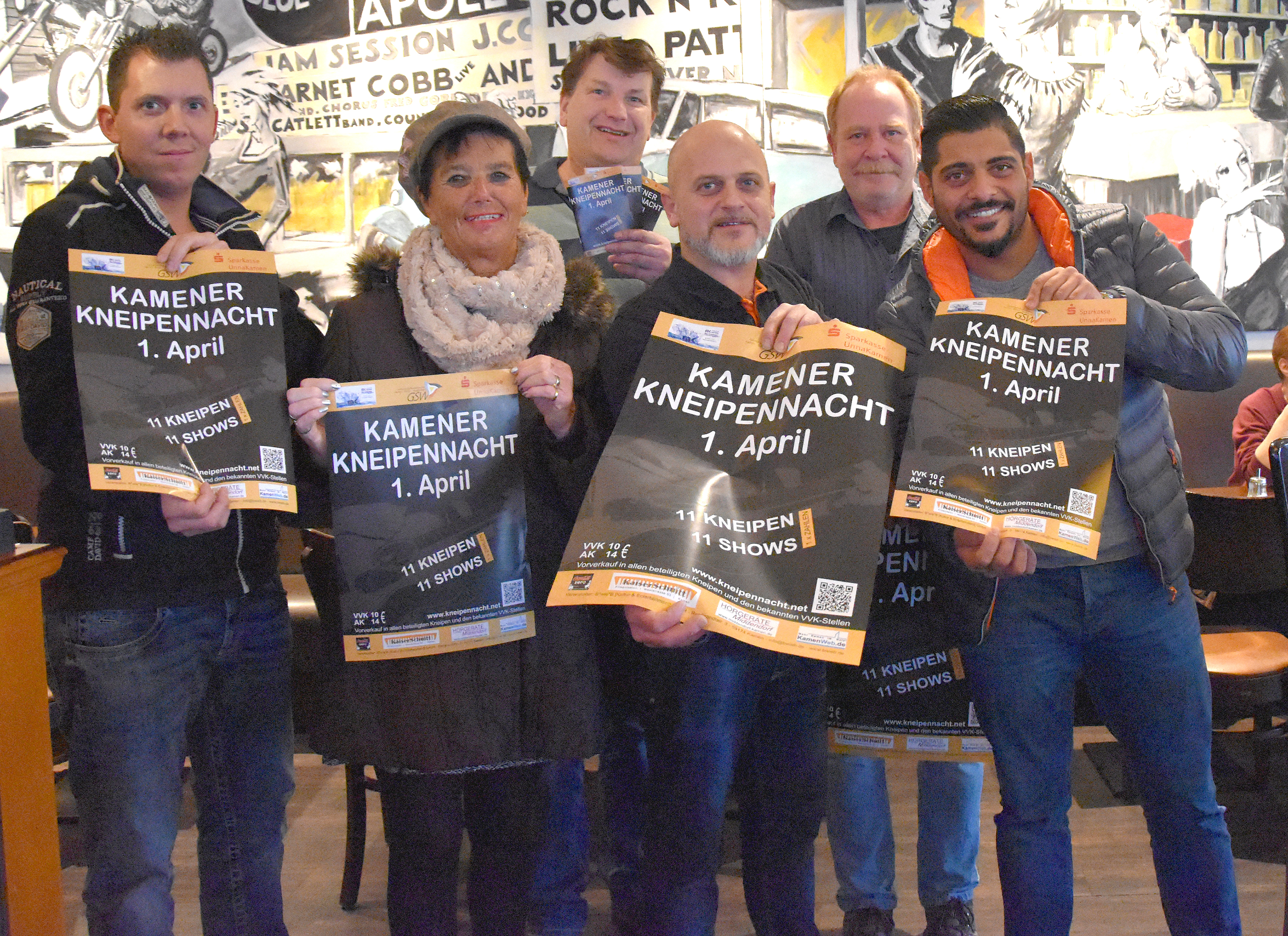 Kamener Kneipennacht findet in diesem Jahr am 1. April statt. Foto: Krause