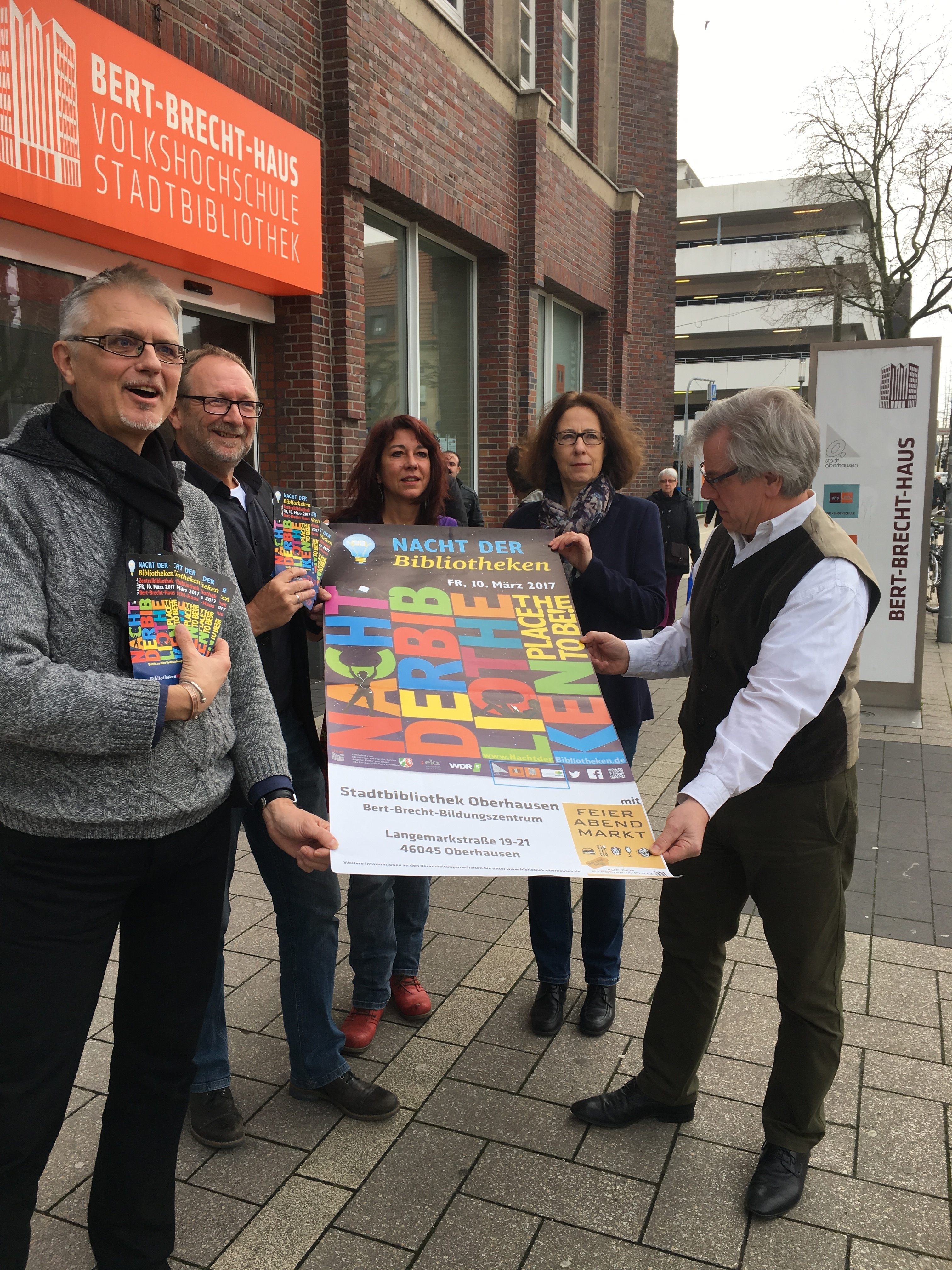 Veranstalter präsentieren das offizielle Plakat. Foto: privat