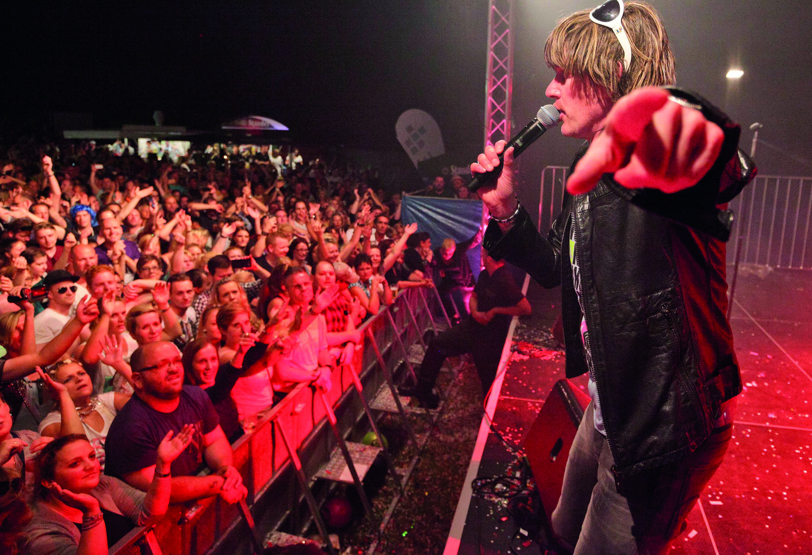Auch Mickie Kraue ist bei der zehnten Auflage der Beachparty wieder dabei. Archivfoto: T. Tomczek