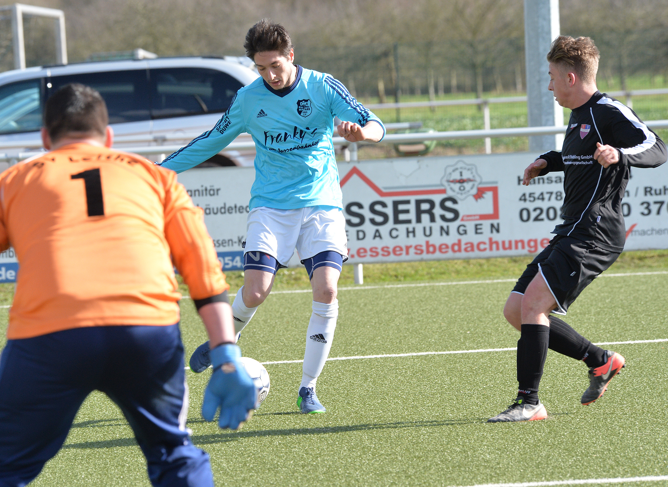 Die DJK Mintard II konnte den SV Leithe deutlich mit 4:0 bezwingen.
Foto: Bangert