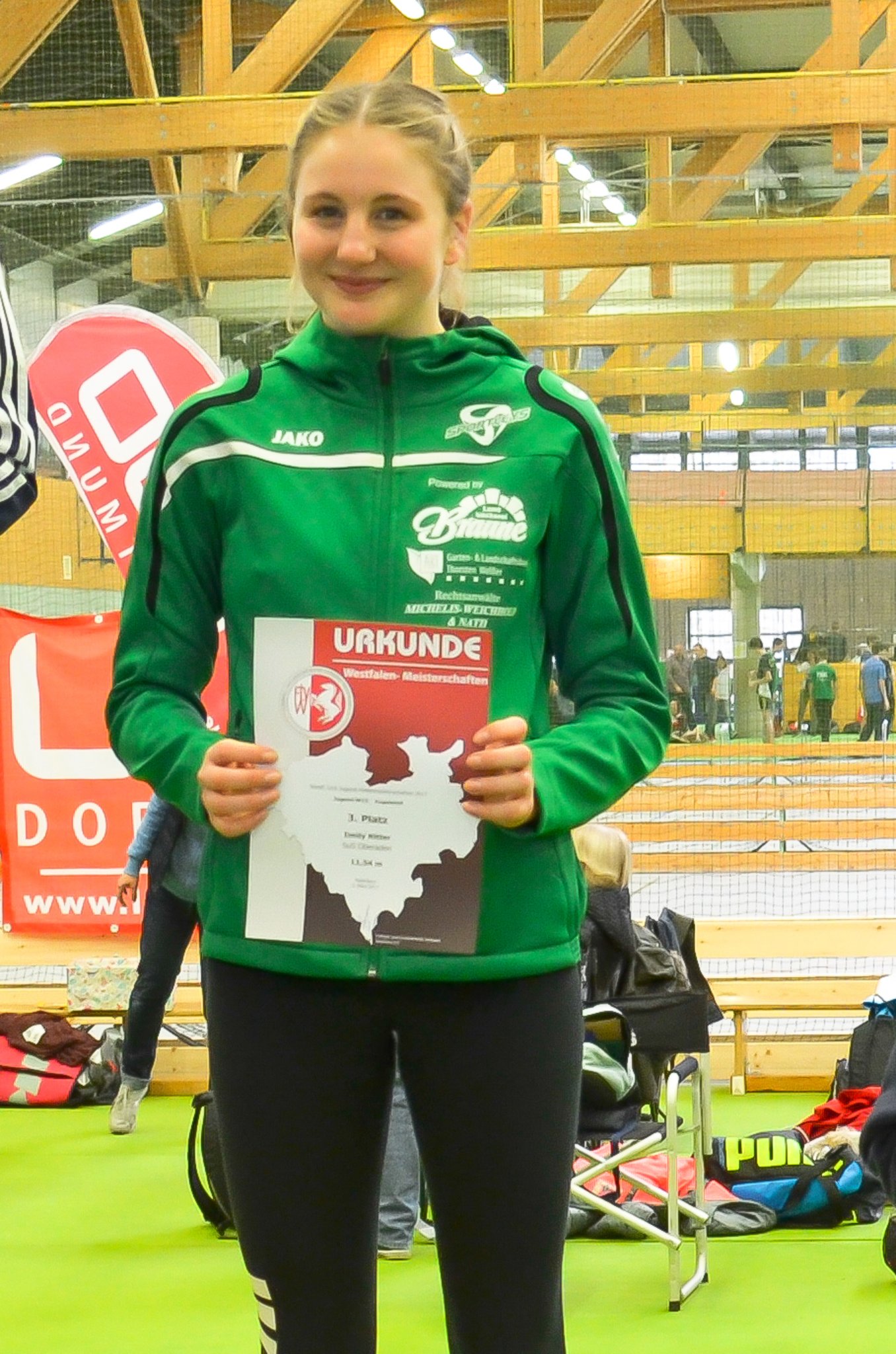 Emily Ritter bei Westfälischen Meisterschaften erfolgreich - Unna