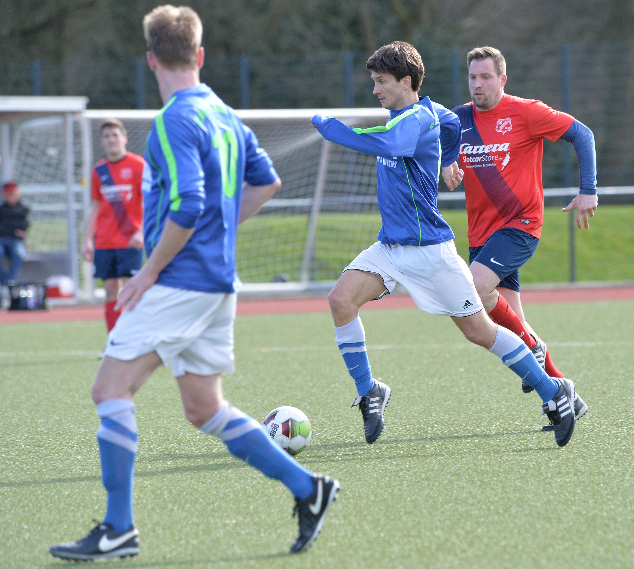 Mit einem 3:2 gelang der SC-Reserve die Revanche für die Hinspielniederlage.
Foto: Bangert