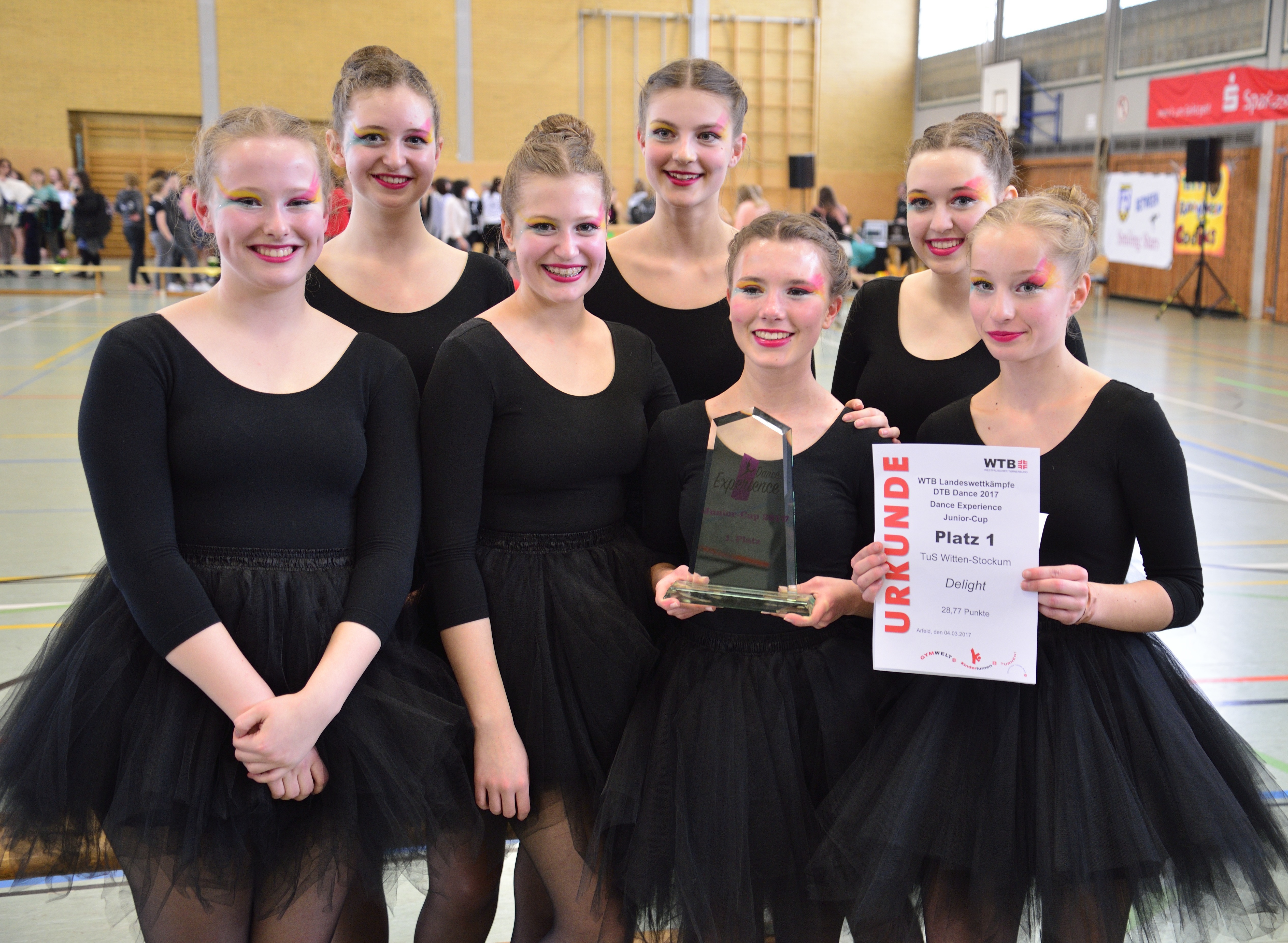 Die Gruppe "Delight" tanzte sich in der Kategorie "Dance Experience" zum Sieg.