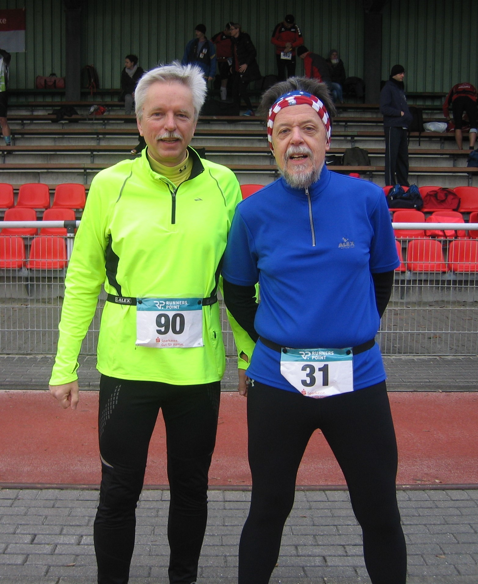 Serien-Duo des TVG Kaiserau: Herbert Lusts und Lothar Walter.