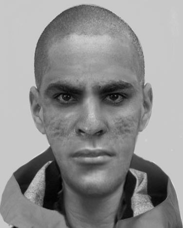 Phantombild des gesuchten Täters