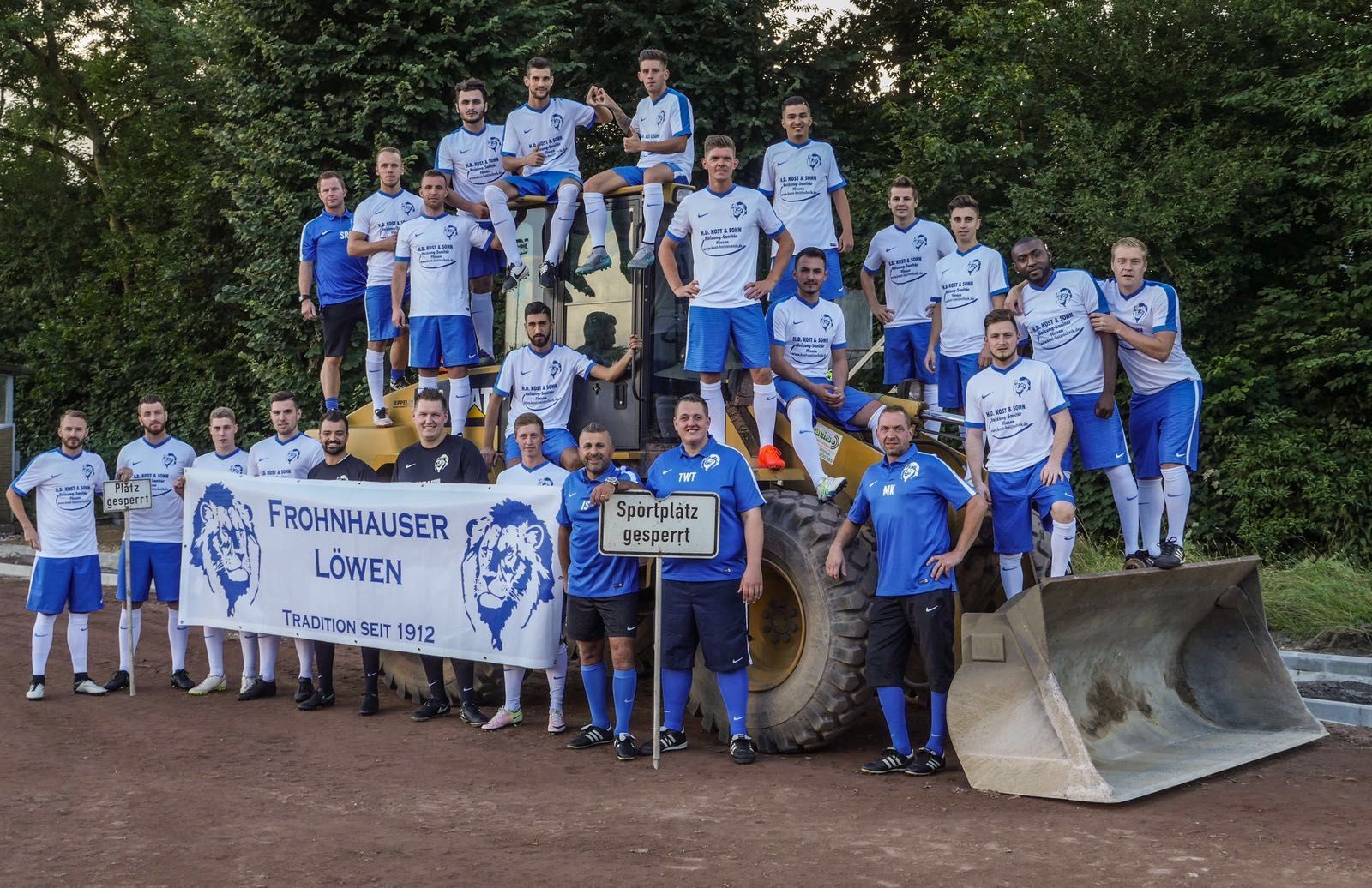 DJK VfB Frohnhausen, 1. Mannschaft (Photo Gohl)