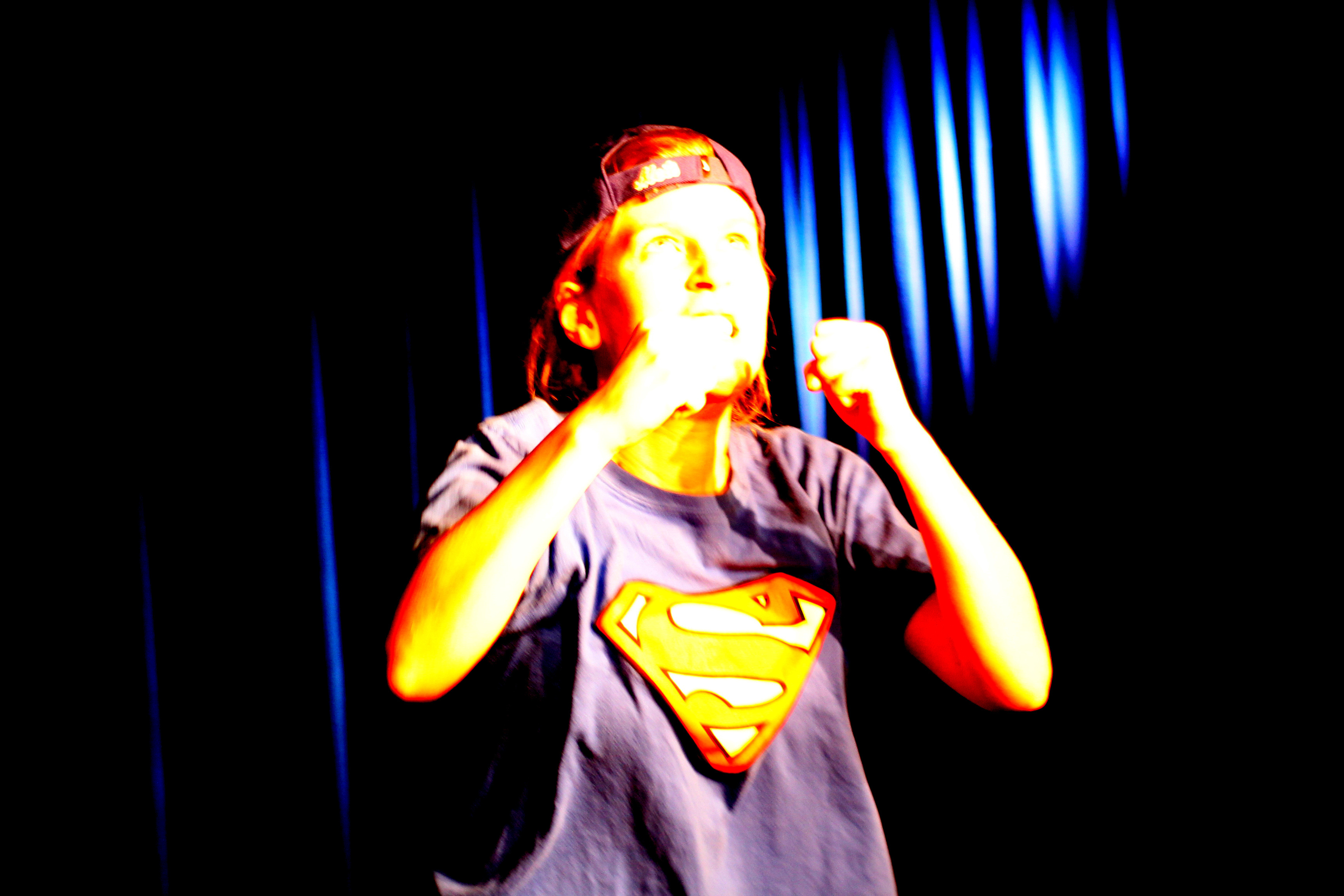 Marlene Zimmer bei der Probe.