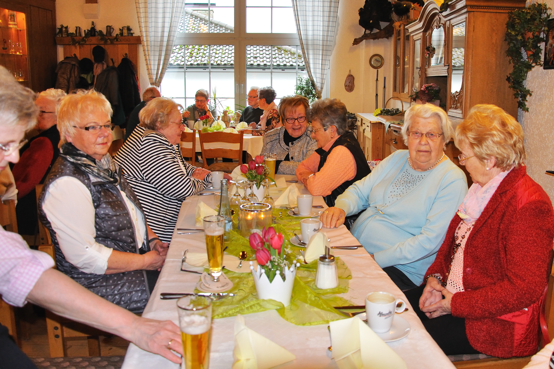 Die Rentnergemeinschaft St. Marien feierte ihr Jubiläum im Landhaus Püttmann.