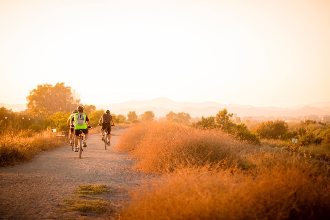Fahrradfahren verbindet. (Symbolfoto:Pexels.com)