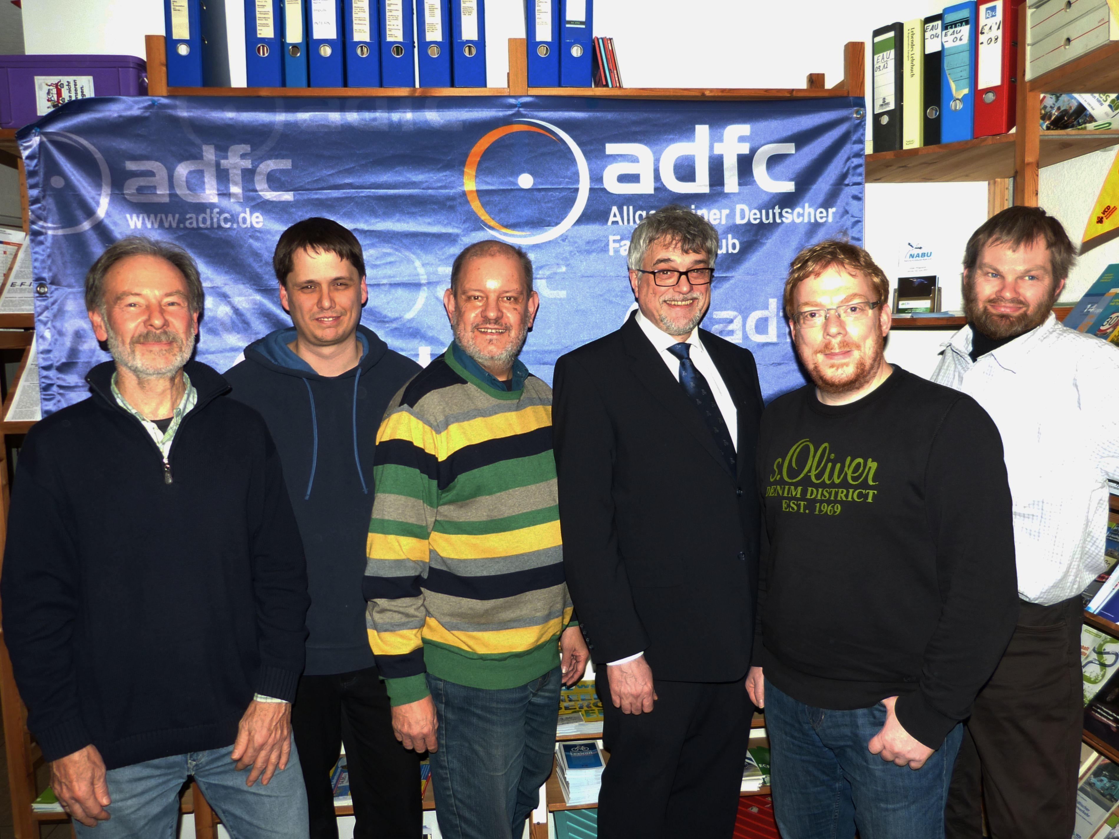 Norbert Prang, Hilmar von dem Bussche, Jörg Brinkmann, Jörg Althoff, Mirko Sehnke und Rüdiger Sang (v.l.).