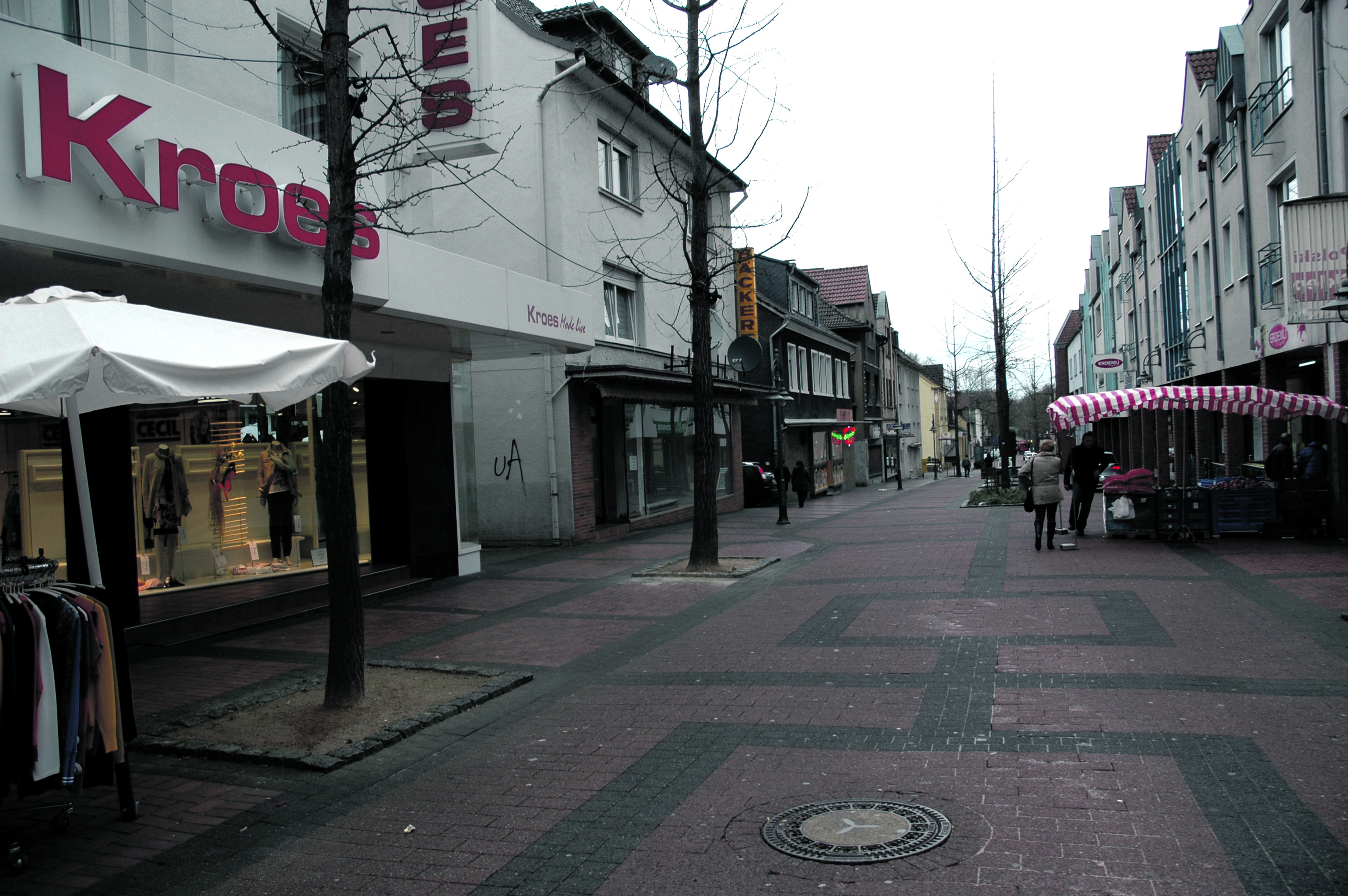 Ab dem 13. März werden Teile der Oberfläche in der Zufahrt zum Nordberg im Bereich der Präsidentenstraße Ecke Ebertstraße barrierefrei erneuert. Foto: Jungvogel