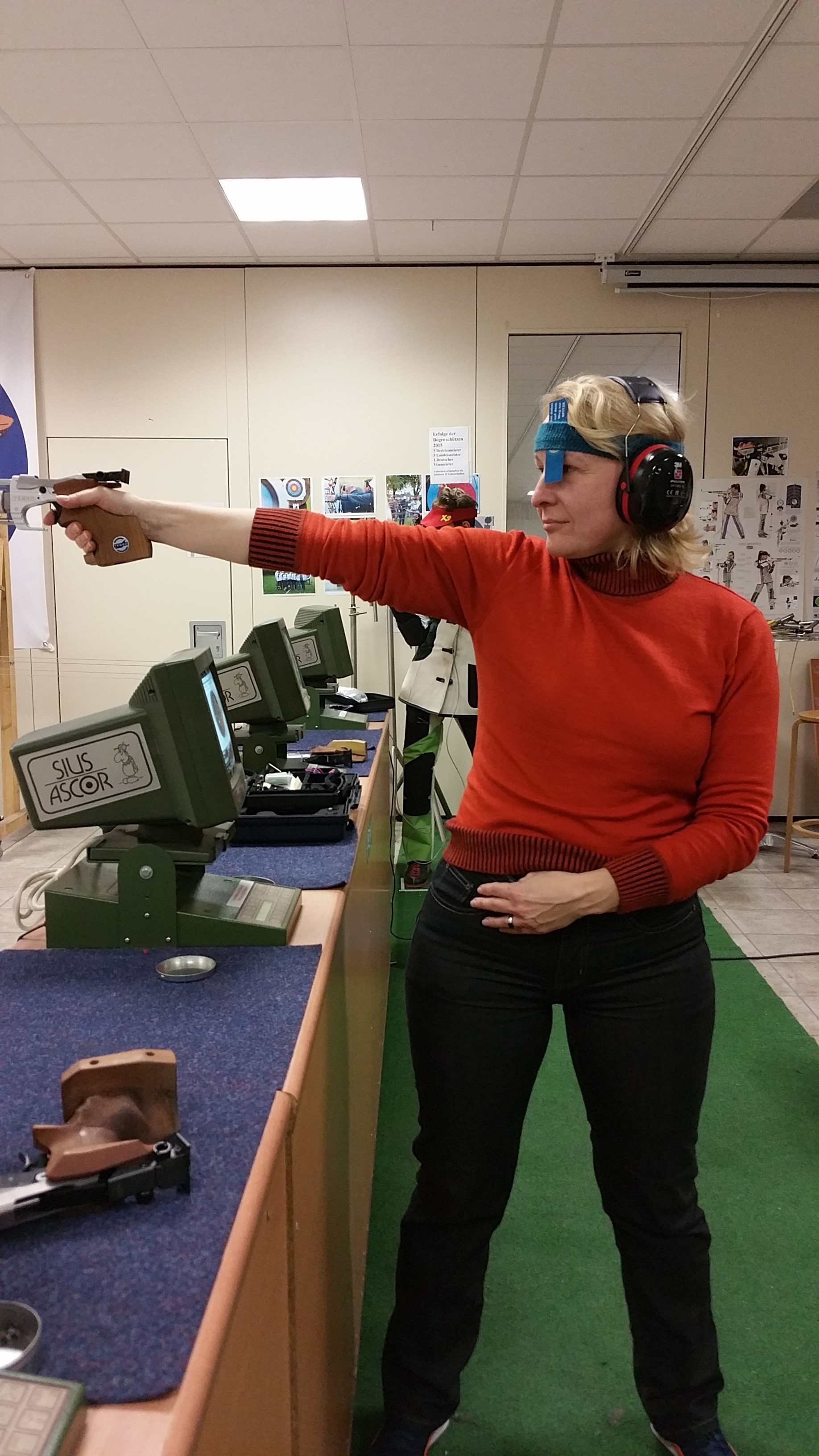 Svetlana Skarjalis freut sich über ihren Sieg.