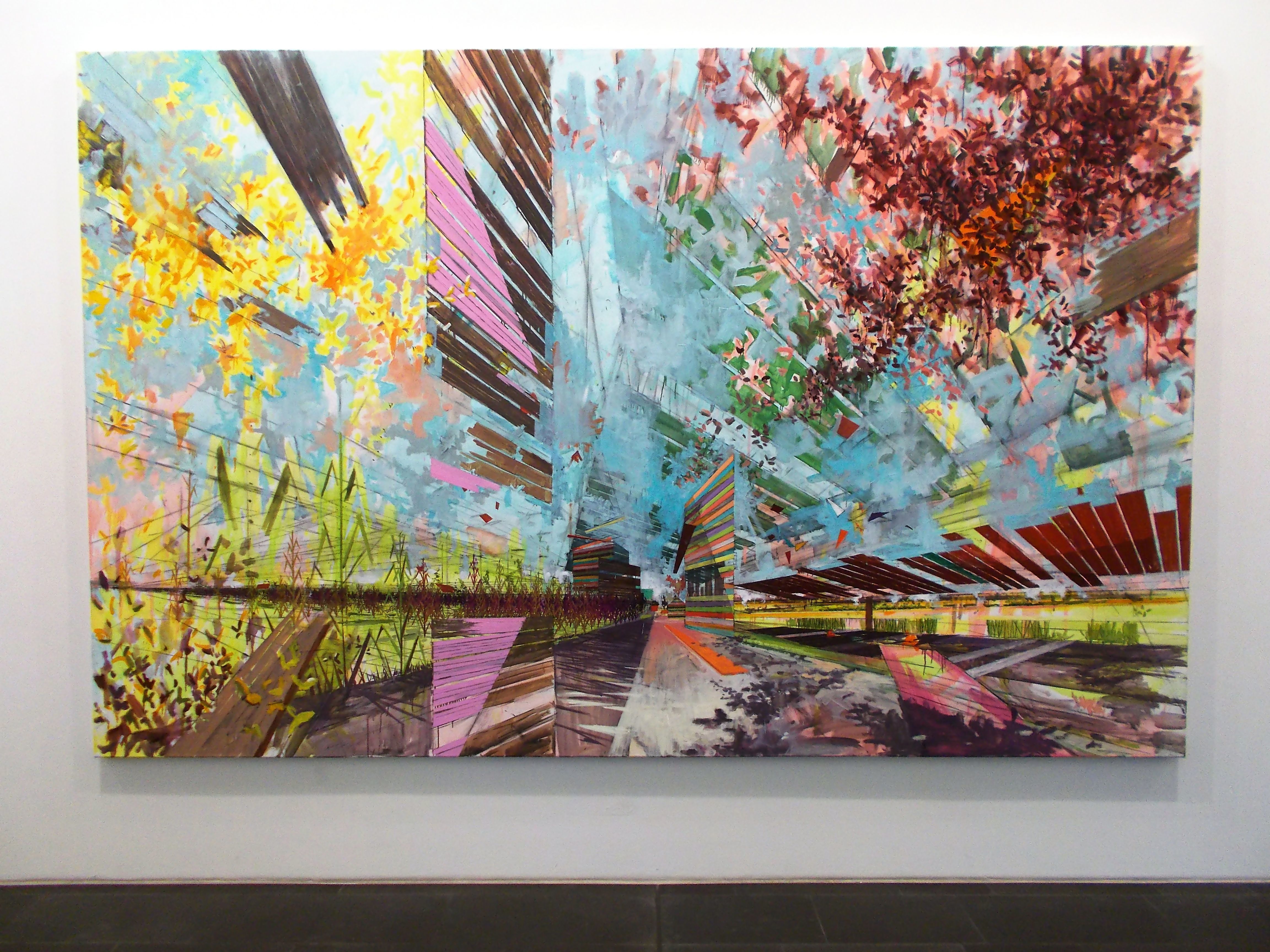 David Schnell mit der Ausstellung "Fenster" im MKM, Blick in die Ausstellung
