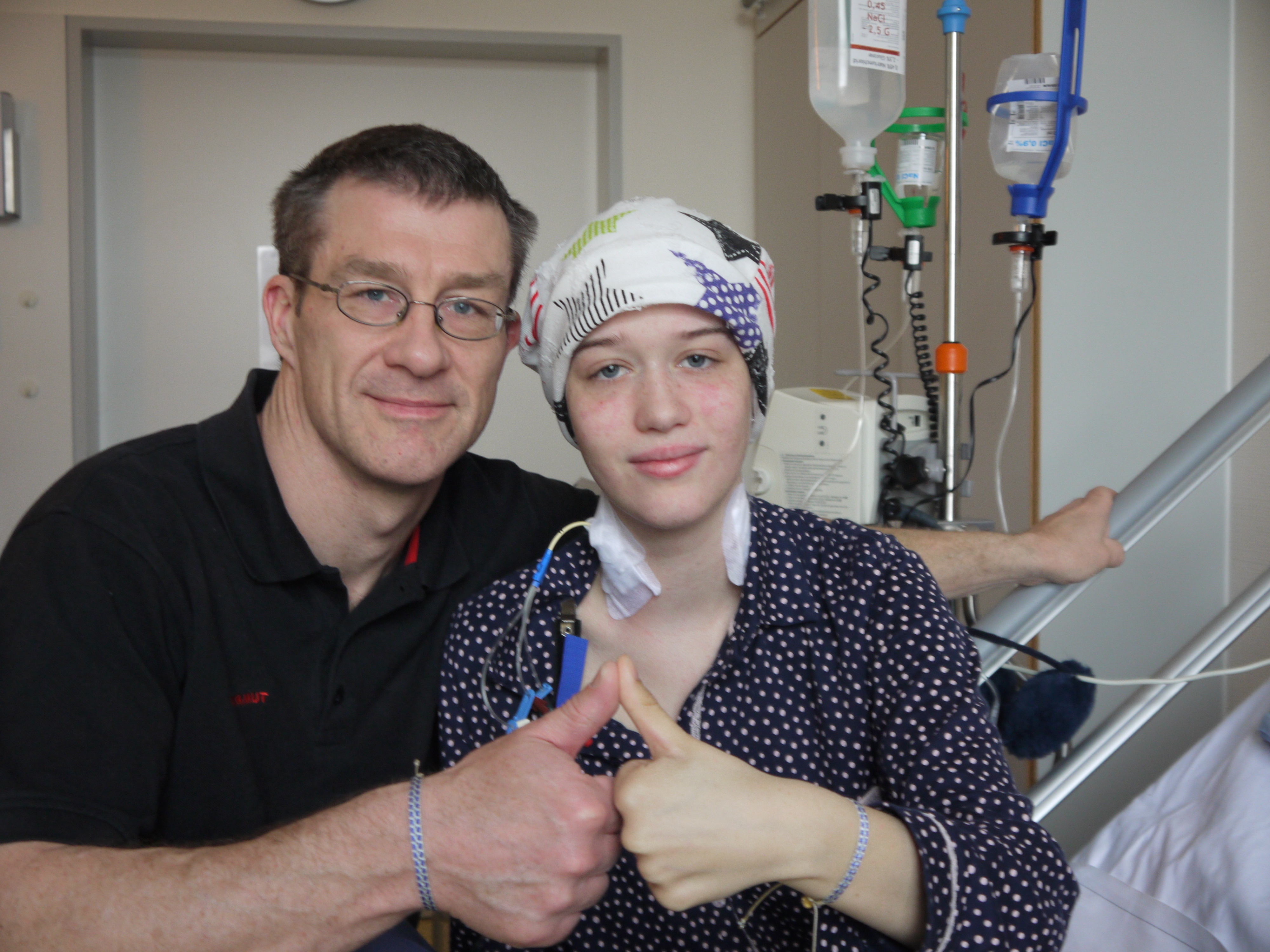 Marc und Lena Oberdörster hoffen, schnell einen passenden Knochenmarkspender zu finden. Foto: privat