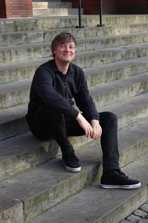 Guide Alex Schwegl spricht, "wie ihm die Schnute gewachsen ist".