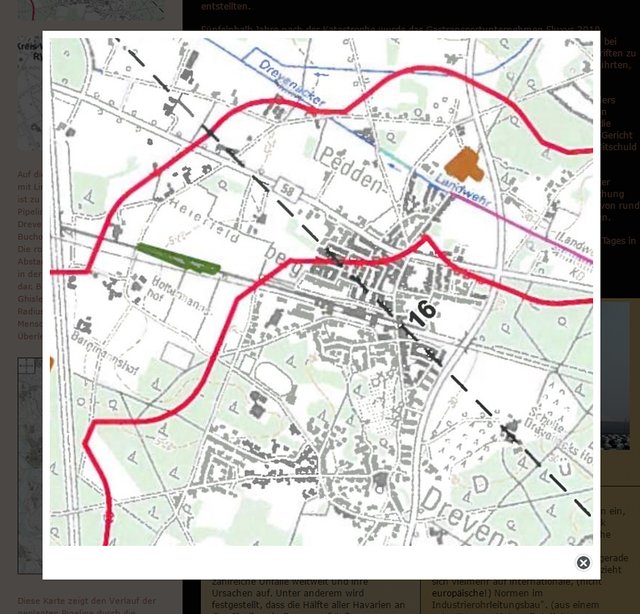 Dieses Trassenverlauf geben die Widerständler auf ihrer Homepage an.