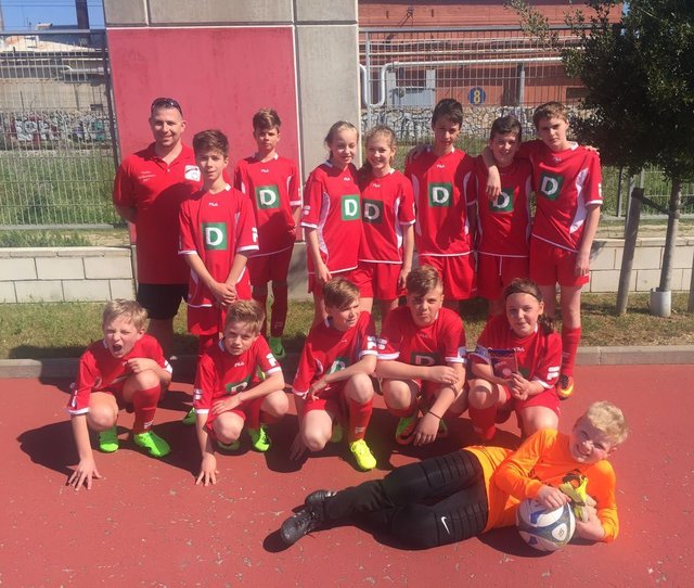 Gegen die Argentinier von Selectivo Santa Fe musste die U13 ran. 
Foto: Henschke