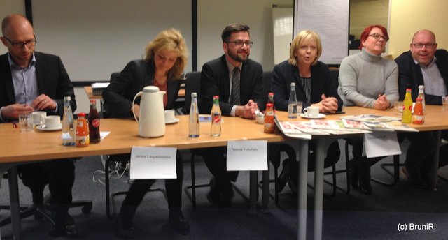 Ich glaube, sie hatten irgendwie Spaß in unserer Bürgerreporter-Runde!