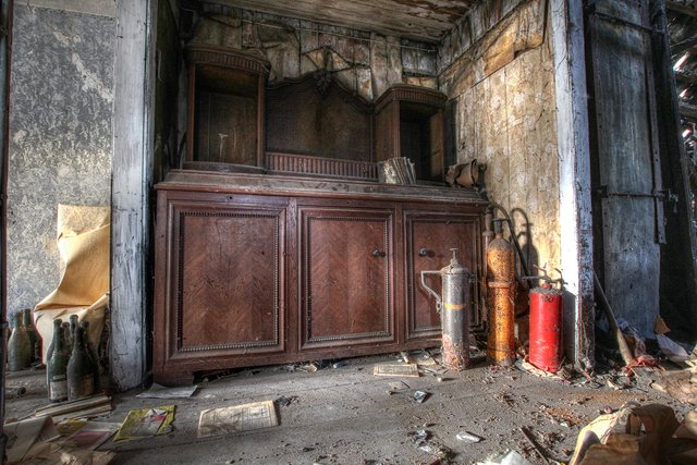 Hinterlassenschaften der Bewohner. | Foto: Silke Kemnitz-Brenjo