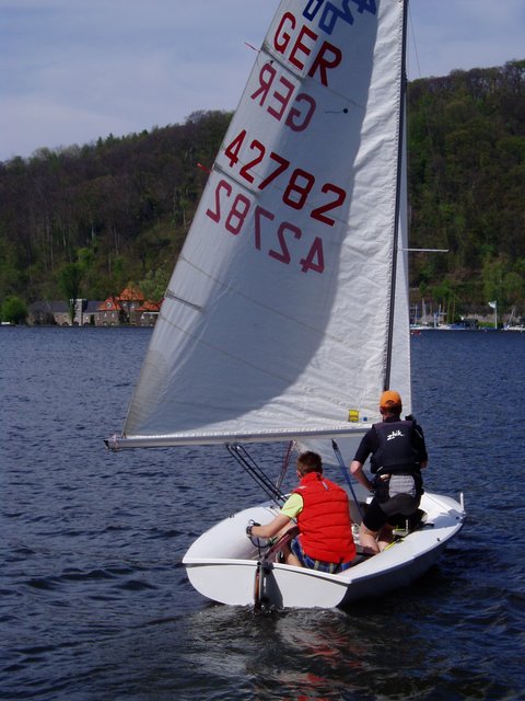 Ideale Segelbedingungen.