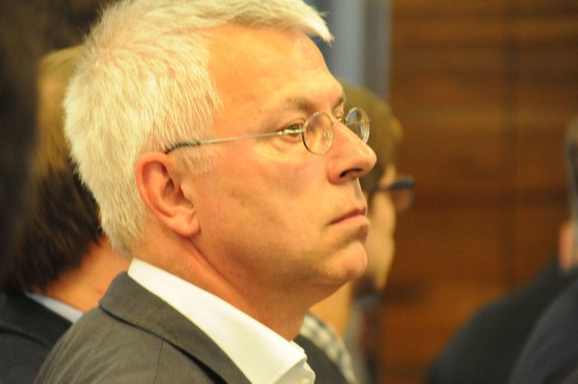 Bedröppelt II: SPD-Landtagskandidat und SPD-Kreisvorsitzender Norbert Killewald | Foto: Tim Tripp