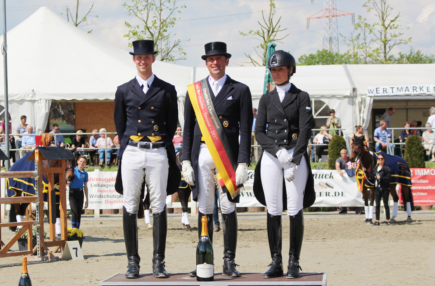 Tobias Nabben, Heiner Schiergen und Laura Blackert