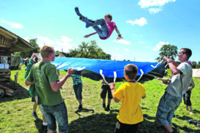 uf dem Programm stehen viele gemeinsame spaßige Aktionen. Foto: Pfadfinder Burgaltendorf