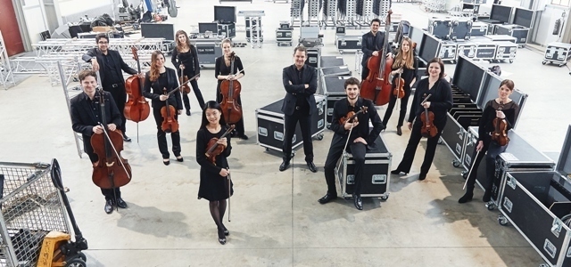 Suiten von Bach standen auf dem Programm beim Konzert des Folkwang Kammerorchester Essen in der Villa Hügel.