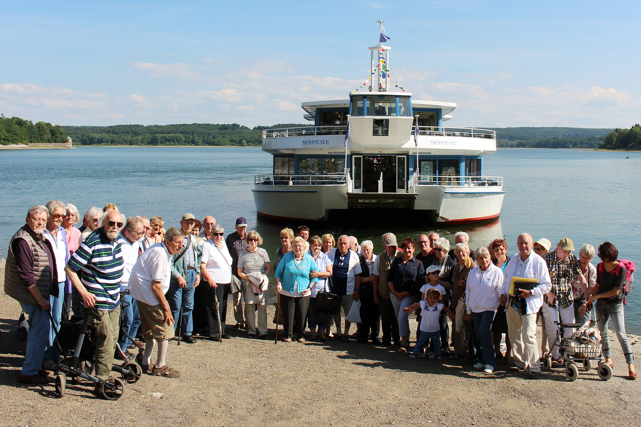 Parkinson Forum Unna e.V. - Mit der MS Möhnesee auf Fahrt
