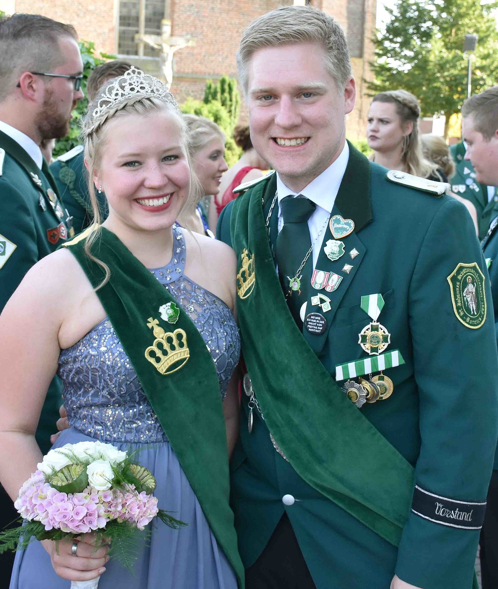 Dornick feiert sein neues Königspaar! Emmerich am Rhein