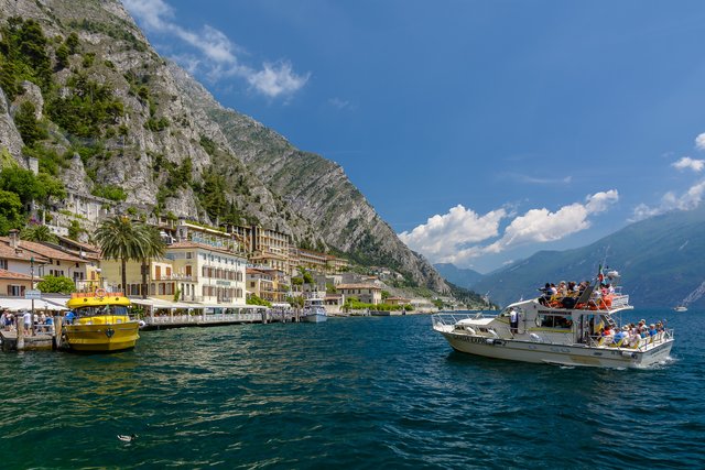 Ankunft in Limone