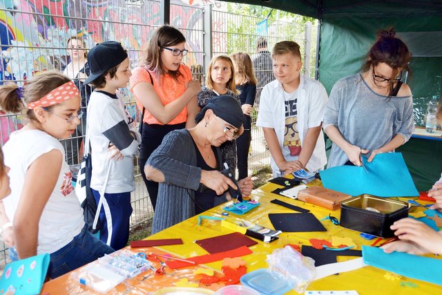 Wie im letzten Jahr wird es am Kreativ- und Aktionsstand auch diesmal wieder viele, täglich wechselnde Angebote geben. | Foto: Günther Schmitz