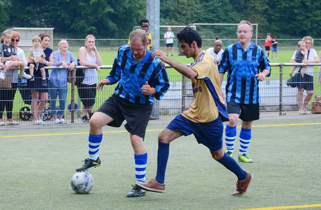 Es gab viele spannende Spiele. | Foto: Michael de Clerque