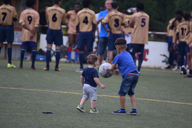 Die Pause wird sinnvoll genutzt