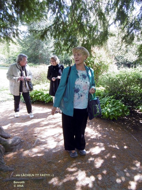 Marlies zeigte uns "ihr" Benrath...