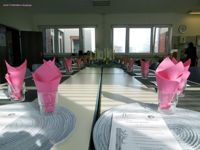 ...erste Vorbereitungen waren getroffen