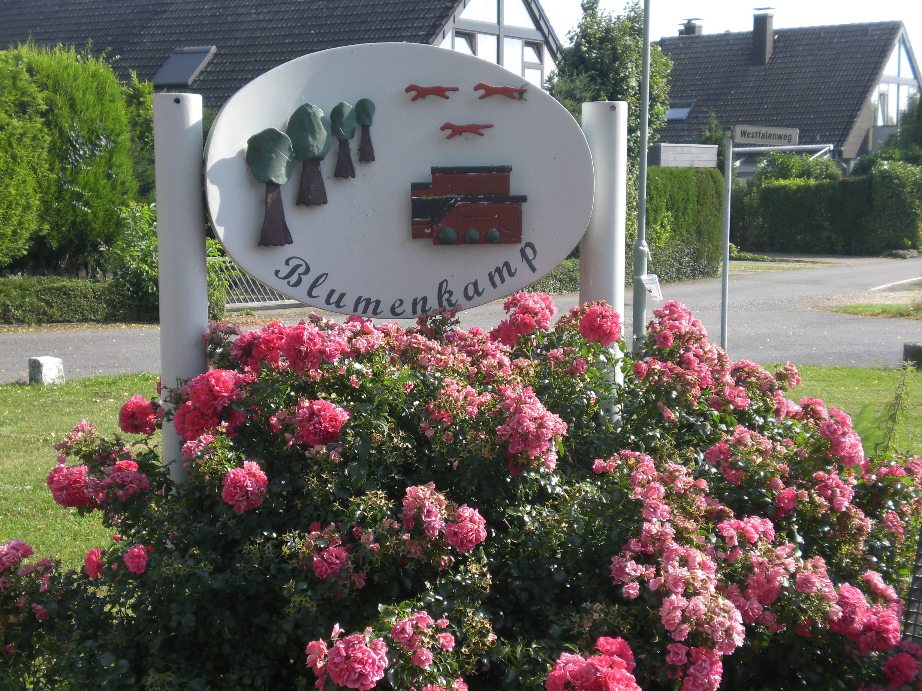 Herzlich willkommen im hübschen Ortsteil Blumenkamp