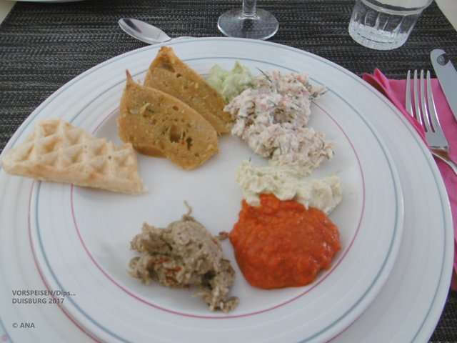 ...erste VORSPEISEN kosten...