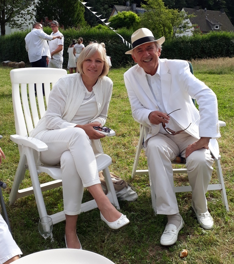 Josefa Idem und Egbert Teimann