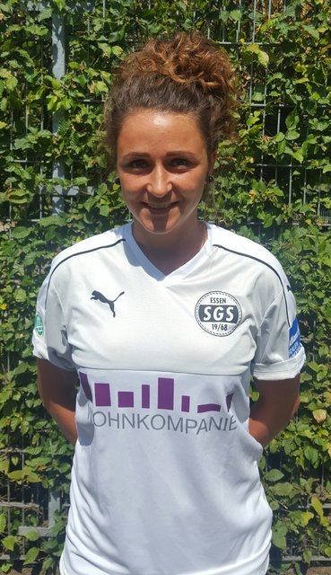 In der neuen Saison trägt die 24-Jährige das Trikot der SGS Essen. | Foto: SGS /Gohl