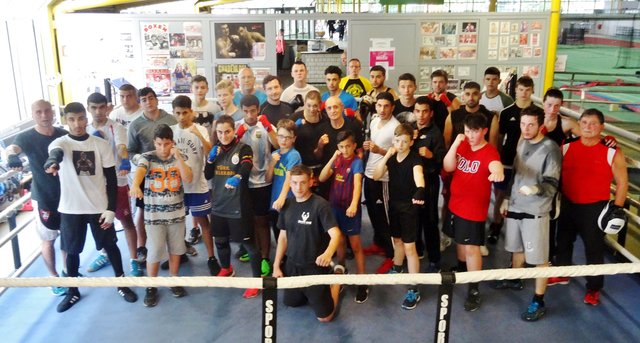 Dortmunder Boxer im Leistungszentrum Helmut-Körnig-Halle.