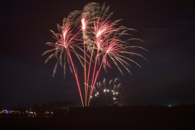 Eines der Feuerwerksbilder 2017