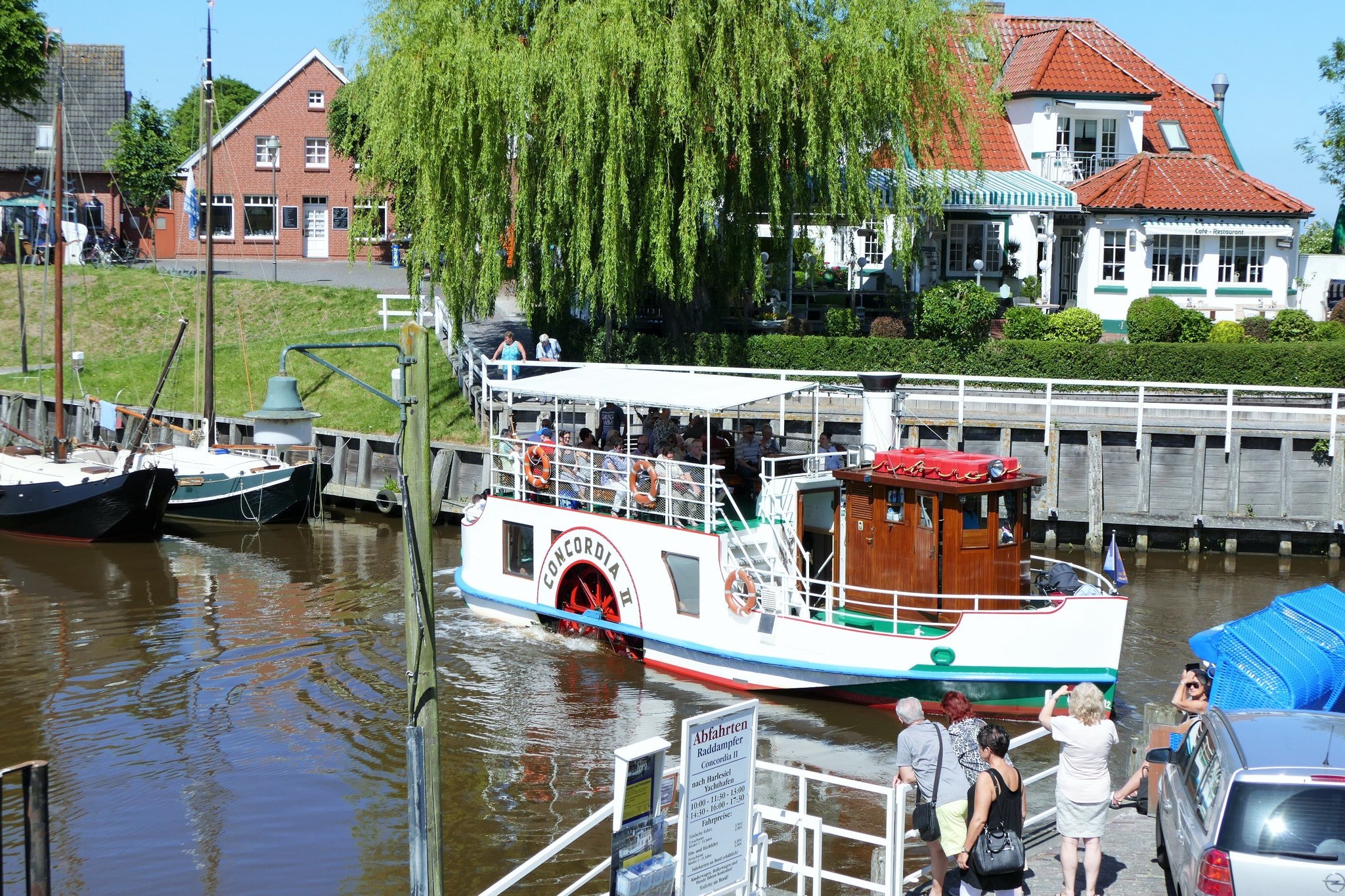 Von Horumersiel anne Nordseeküste nach Carolinensiel CastropRauxel