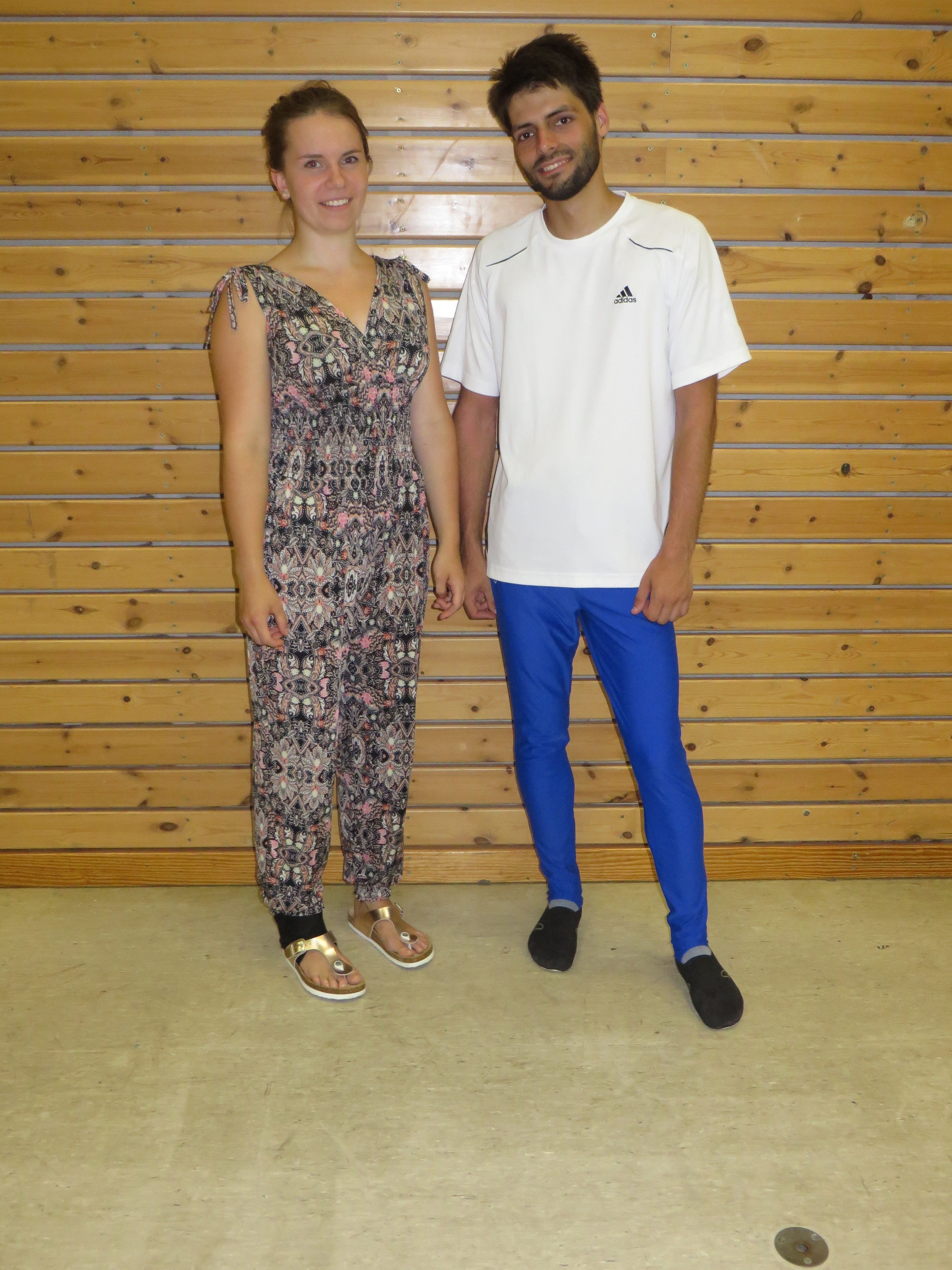 v.l. Johanna Hellersberg und Philipp Sickora