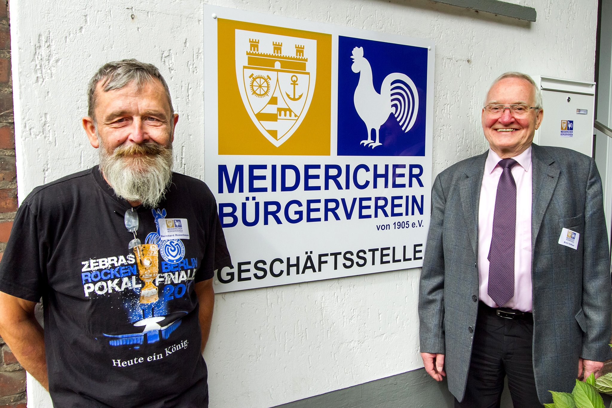 Neuer Vereinsmittelpunkt Meidericher Bürgerverein freut sich über