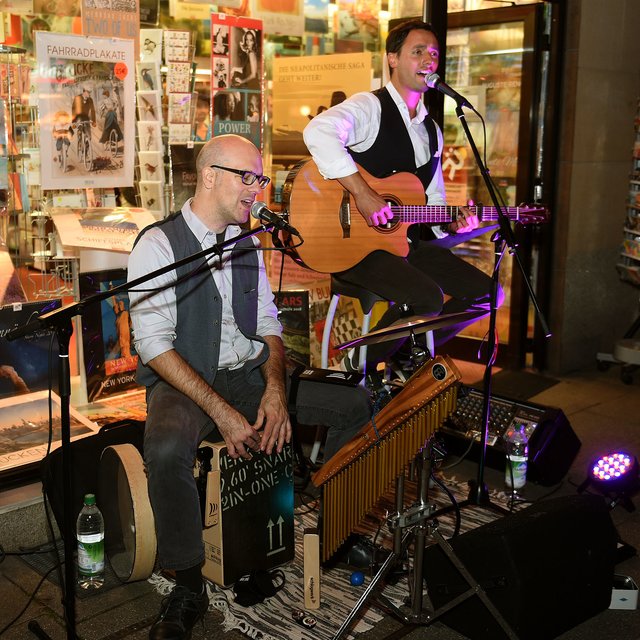 Musik spielte eine große Rolle bei der Herbstnacht: Mehrere Formationen zeigten bei der Herbstnacht ihr Können. Foto: Renate Debus-Gohl