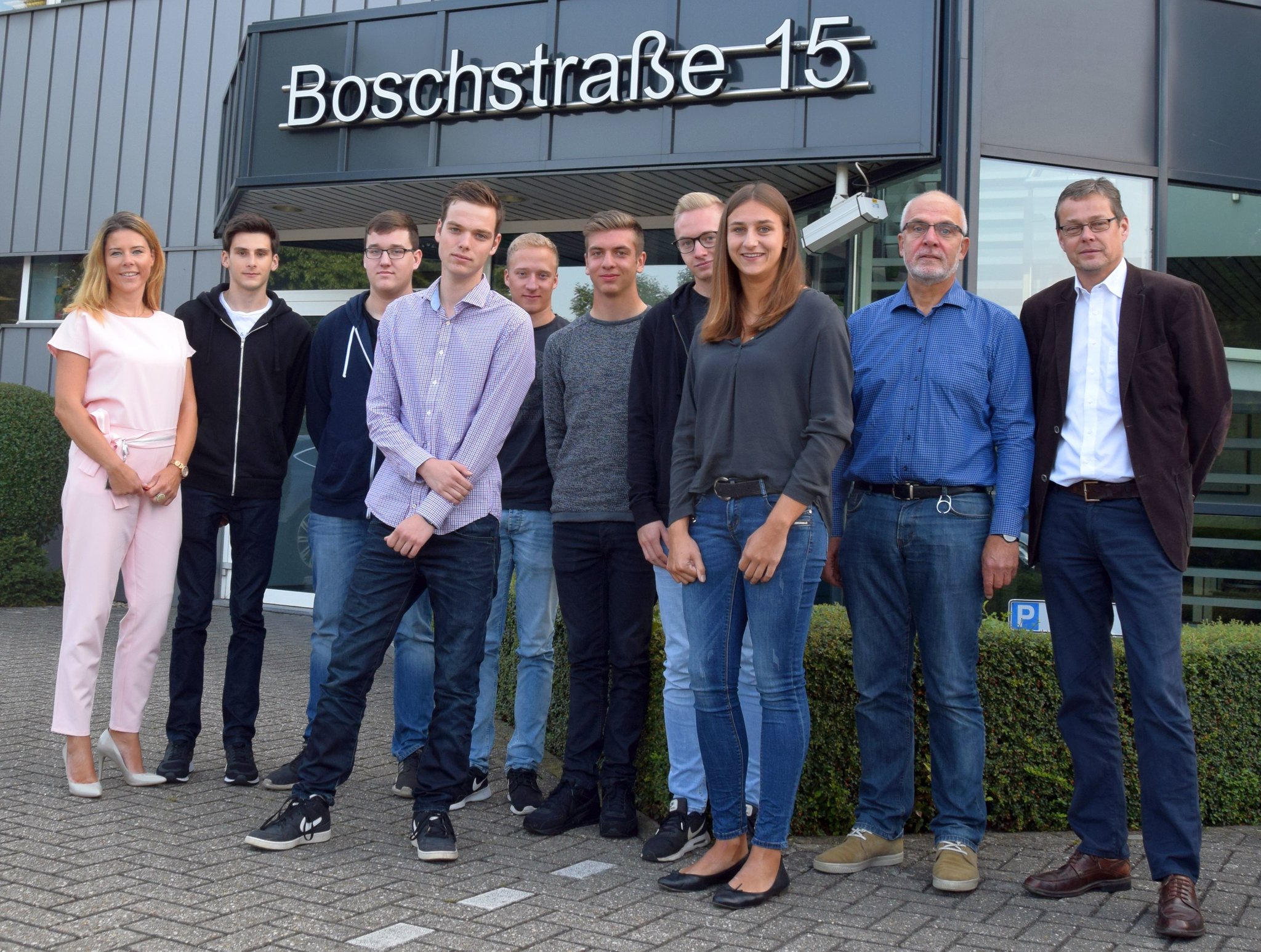 Das sind die neuen Auszubildenden bei Spectro Kleve