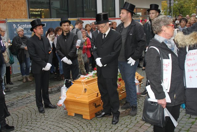 11. Oktober 2017, 2. Stille Demo in Bottrop, Fotos: Sahin Aydin