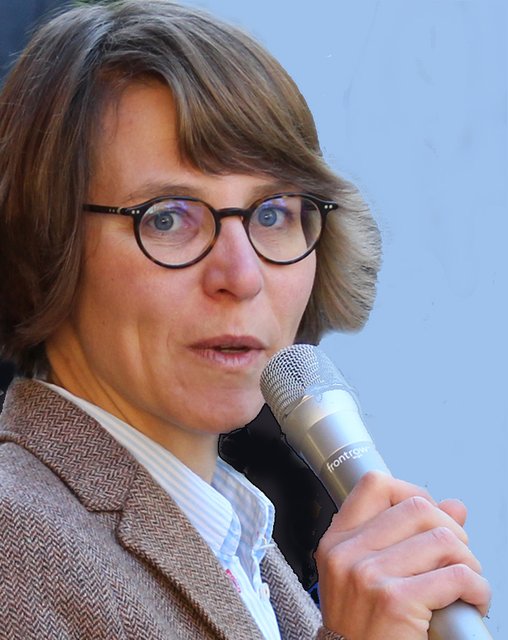 Vorsitzende des aus fünf Vereinsmitgliedern bestehenden Vorstands Daniele Spink