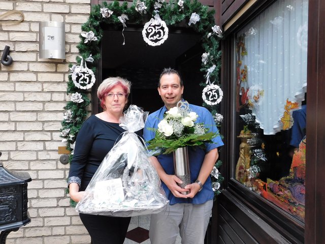 Manfred und Gudrun Omerzu feierten ihre Silberne Hochzeit.